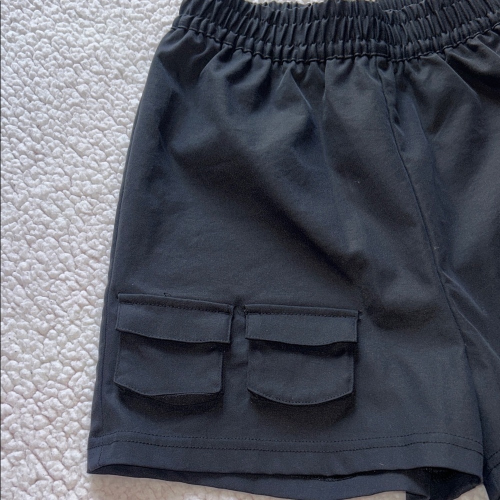 Nike Kids Black Utility Shorts - Picture 6 of 10